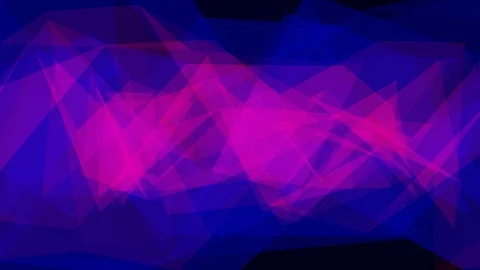 Simple Red and Blue Abstract Moving Geometric Triangle Wallpaper Stock Footage 126727570