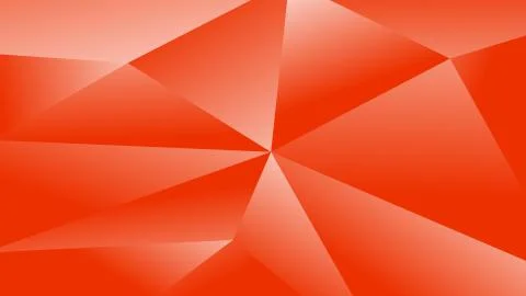Simple Red Polygonal Vector Graphic Background Stock Illustration