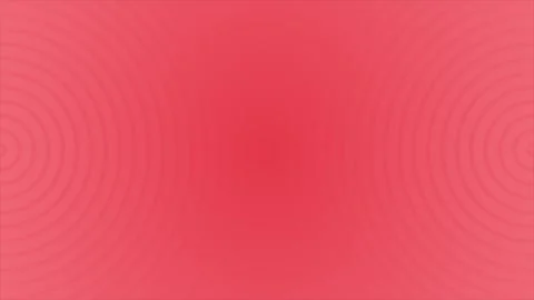 Simple repeating circular lines Red geometrical looped background Stock Footage 296982597