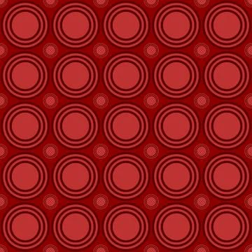 Simple repeating pattern - vector circle design background 스톡 일러스트
