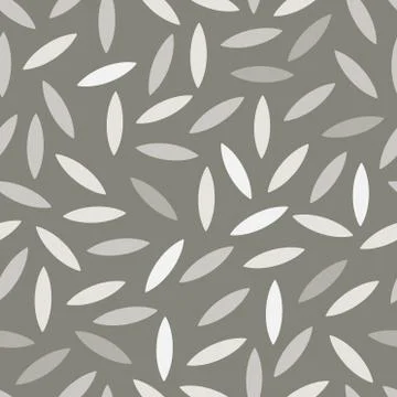 Simple rice grain seamless pattern Stock Illustration