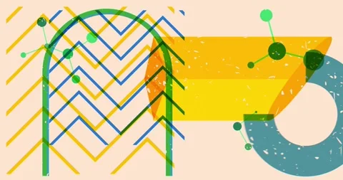 Simple Risograph background animation Stock Footage 279615939