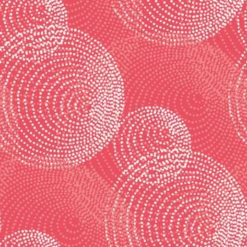 Simple round dotted seamless pattern 스톡 일러스트