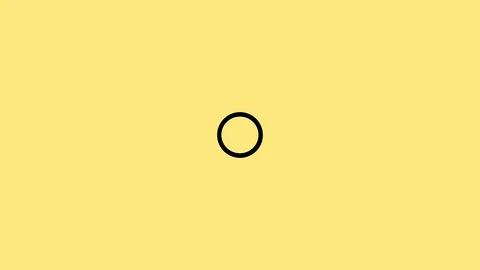Simple round transition- from big to small circle. Looped animation Stock Footage 125464866