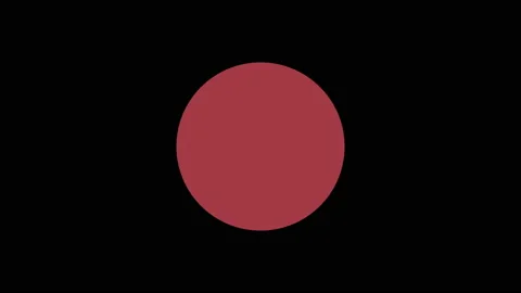 Simple round transition mask Vídeo Stock 157870651