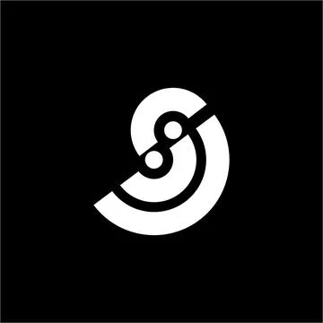 Simple SC, SOC, SCC, CCC initials geometric line art company logo Stock Illustration