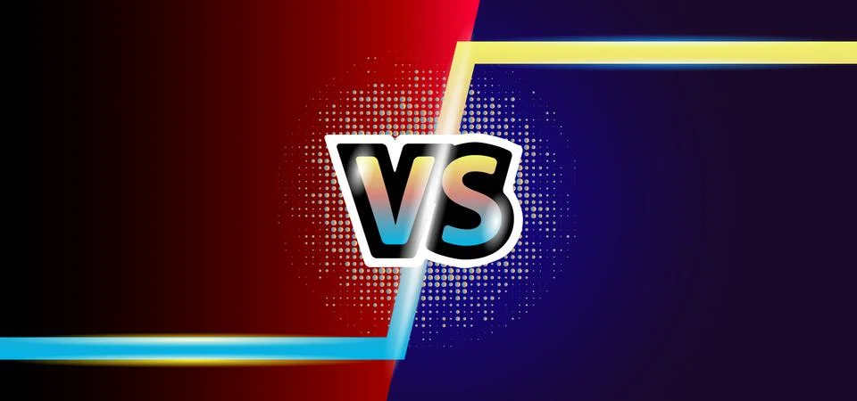 Simple screen display frame versus design background vector Stock Illustration