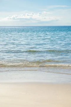 Simple sea at vertical Stock Photos