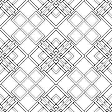 Simple seamless background with rombs Stock Illustration