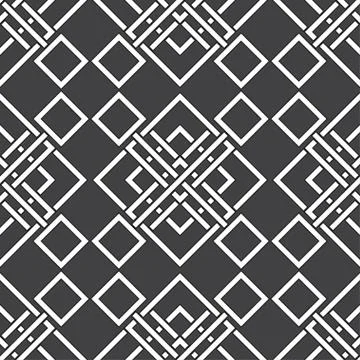 Simple seamless background with rombs Stock Illustration