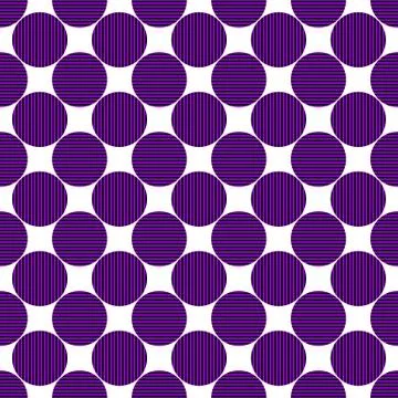 Simple seamless circle pattern background - vector graphic Stock Illustration