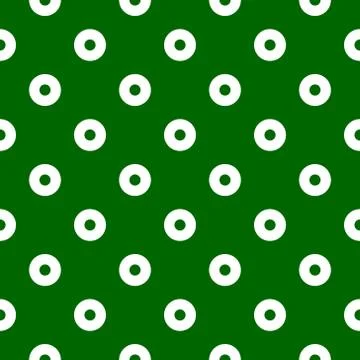 Simple seamless circle pattern illustration Stock Illustration