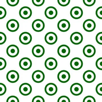 Simple seamless circle vector pattern Illustrazione stock