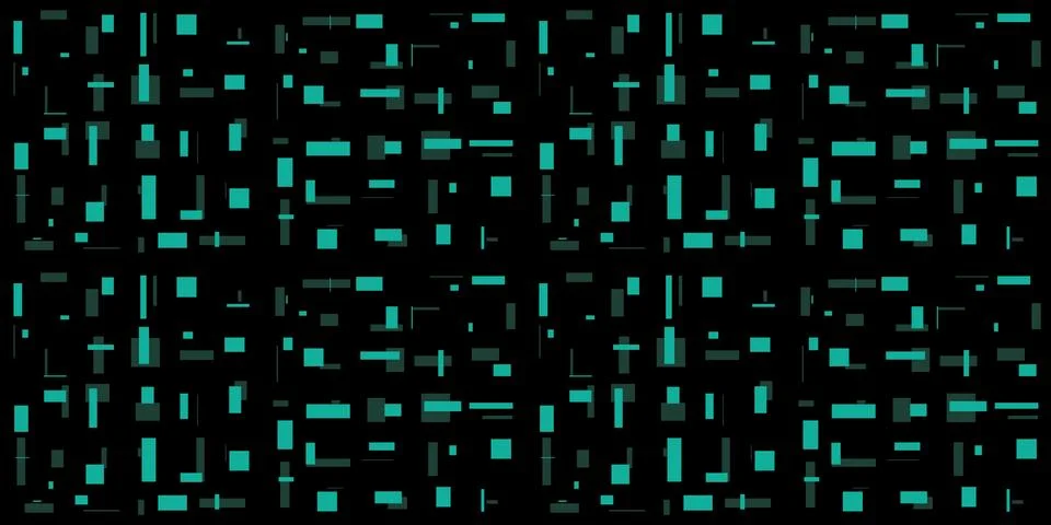 Simple Seamless Geometric Abstract Pattern Vector Illustration Illustrazione stock