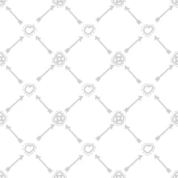 Simple seamless minimalistic pattern Stock Illustration