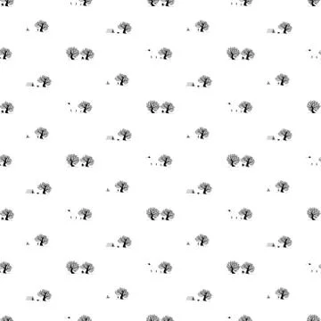 Simple seamless minimalistic pattern Stock Illustration
