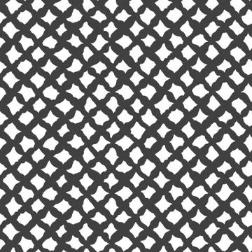 Simple seamless pattern abstract textile cells. 스톡 일러스트