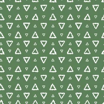 Simple seamless pattern abstract triangles. 스톡 일러스트