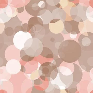 Simple seamless pattern - circles Stock Illustration