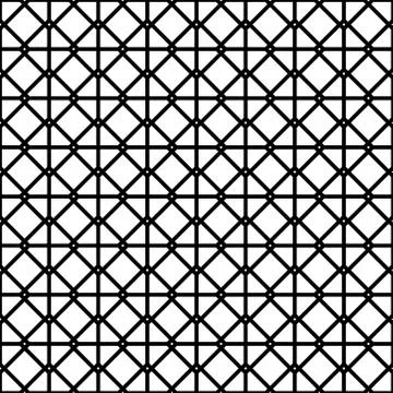 A simple seamless pattern made with squares. abstract geometric design. Stock Illustration