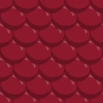Simple seamless pattern of raspberry texture Stock Illustration