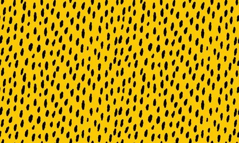 Simple seamless pattern with small black lines. Vector wallpaper with spots t Stock Illustration