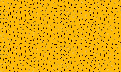 Simple seamless pattern with small dashes. Vector wallpaper with hand drawn.. Illustrazione stock