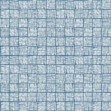 Simple seamless pattern textile cells. Stock Illustration