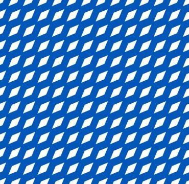 Simple seamless pattern with tilted rhombus shapes. Minimal monochrome repeat Stock Illustration