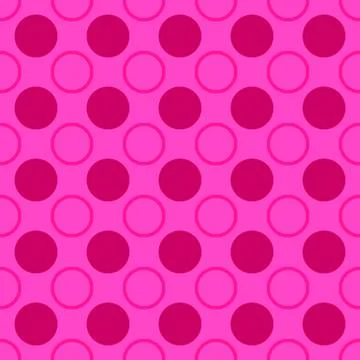 Simple seamless pattern - vector circle background 스톡 일러스트