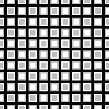Simple seamless pattern - vector square design background Stock Illustration