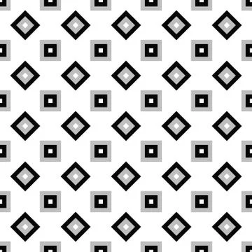 Simple seamless pattern - vector square background Illustrazione stock