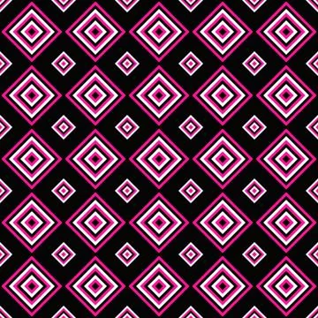 Simple seamless pattern - vector square background illustration Stock Illustration