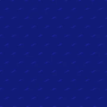 Simple Seamless Pattern Waves. Blue sea graphic design background for labels Stock Illustration