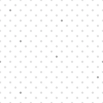 Simple seamless polka dot background Stock Illustration
