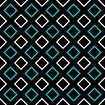 Simple seamless square pattern background design Stock Illustration