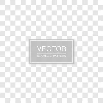 Simple seamless textile pattern - repeatable geometric design. White and grey Illustrazione stock