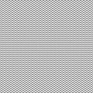 Simple seamless wavy line pattern Stockillustratie