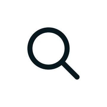 Simple search icon Illustrazione stock