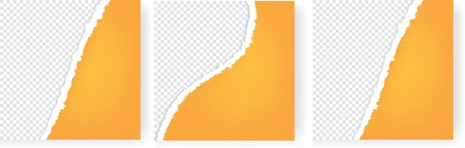 Simple set 3 blank square 1080 x 1080 social media gradient orange blank temp Illustrazione stock