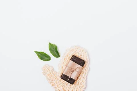 Simple set of basic hygiene items Stock Photos