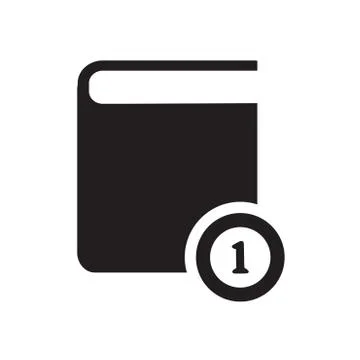 Simple set of books icon Stock Illustration