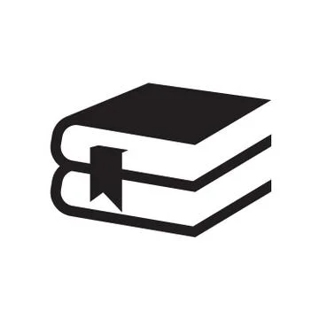 Simple set of books icon Stock Illustration