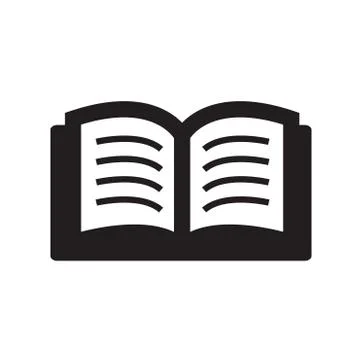 Simple set of books icon Illustrazione stock
