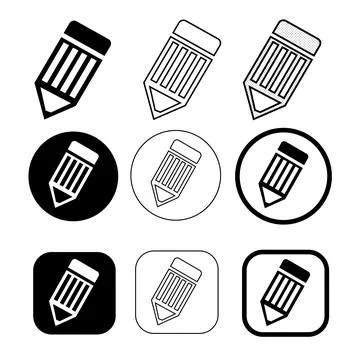 Simple set of diagram and graph icon Stock Illustration