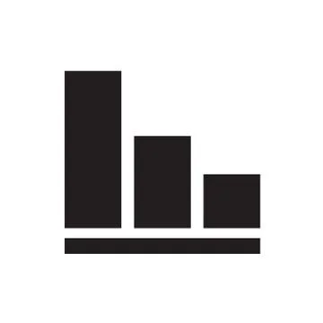 Simple set of diagram icon Stock Illustration