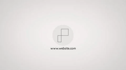 Simple Shadow Flat Logo Stock After Effects