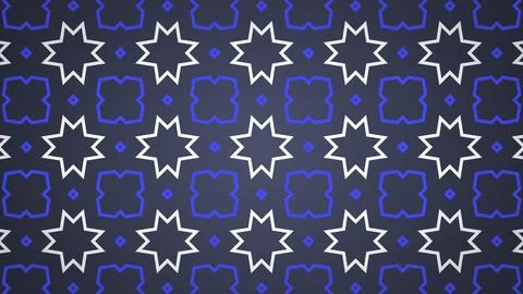 Simple shape geometric patterns background. Anime manga style simple geomet.. Illustrazione stock