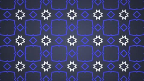 Simple shape geometric patterns background. Anime manga style simple geomet.. Stock Illustration