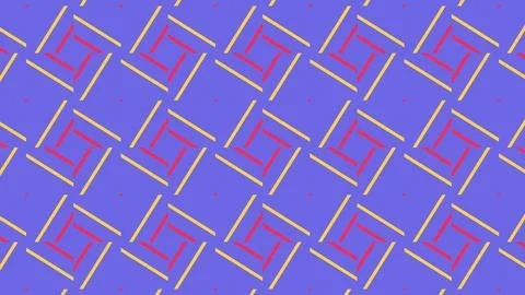 Simple shape geometric patterns background. Anime manga style simple geomet.. Stock Illustration